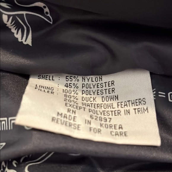 Women’s Navy Blue Winter Coat with Black Fur Collar Coat - Picture 5 of 6